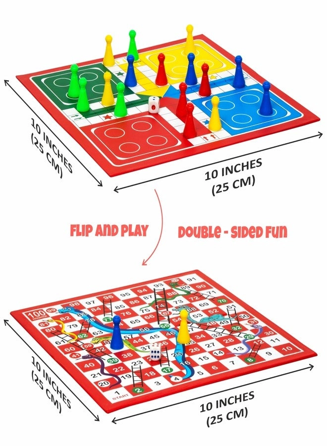 Ludo + Snake and Ladder Junior