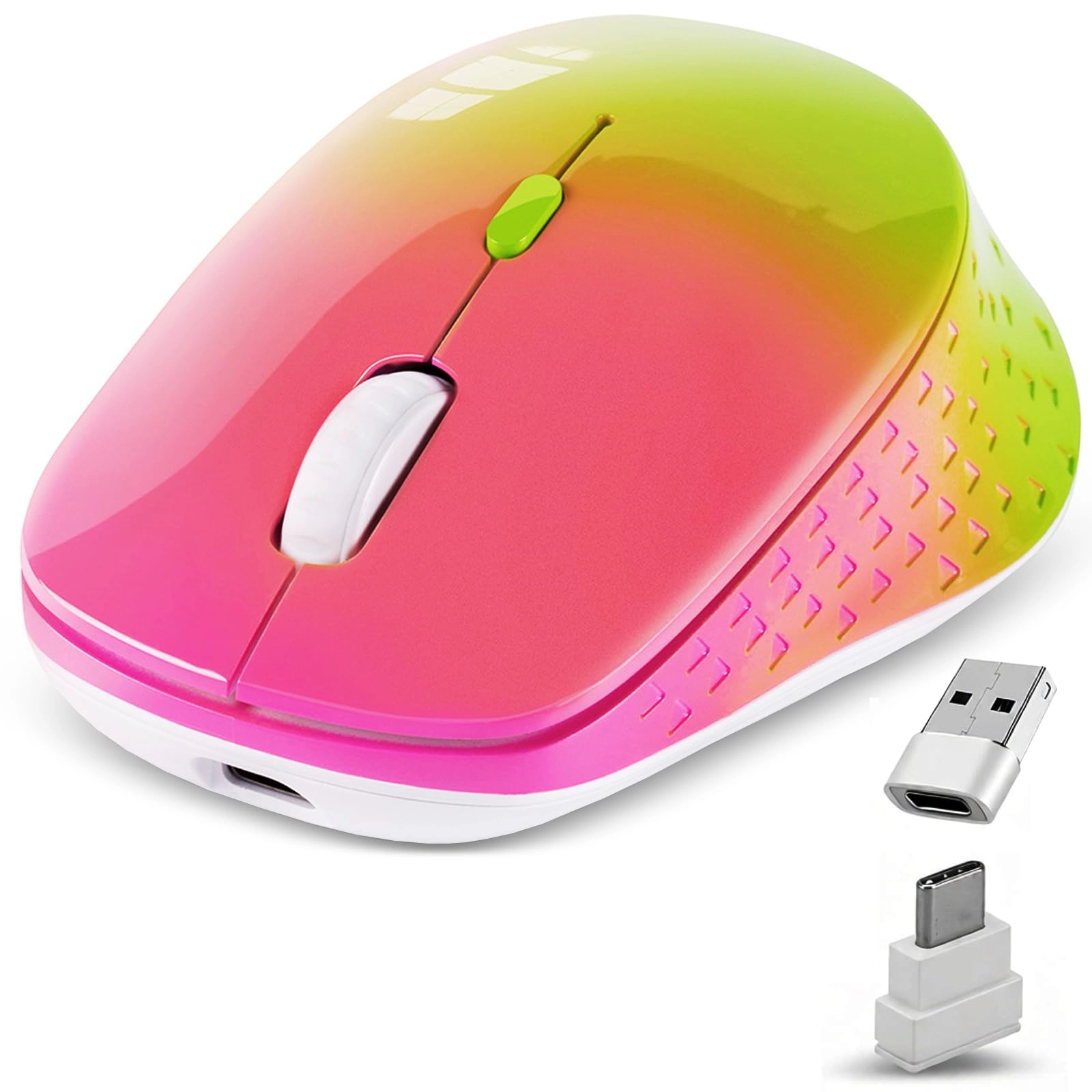 SVJEFY Type C Wireless Mouse - USB, USB A