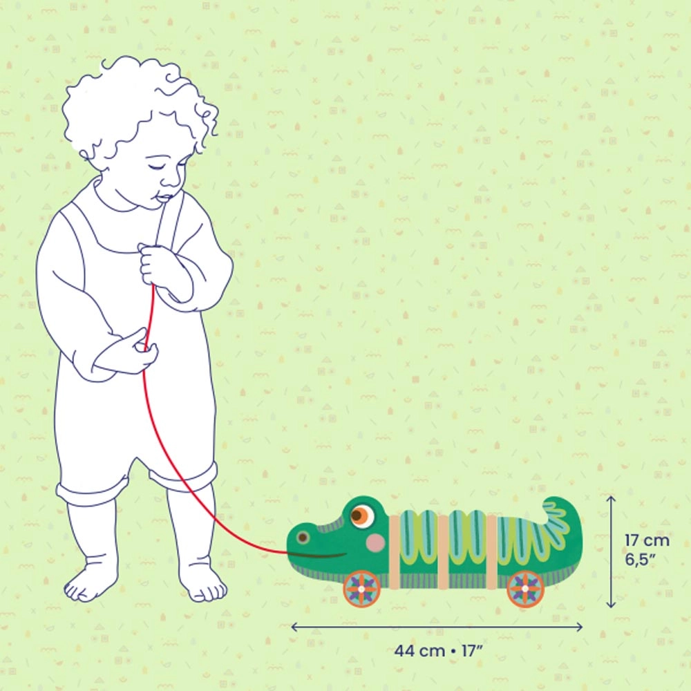 Edgar - 1 piece(s) crocodile