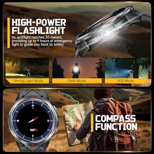 Military Smart Watch GPS