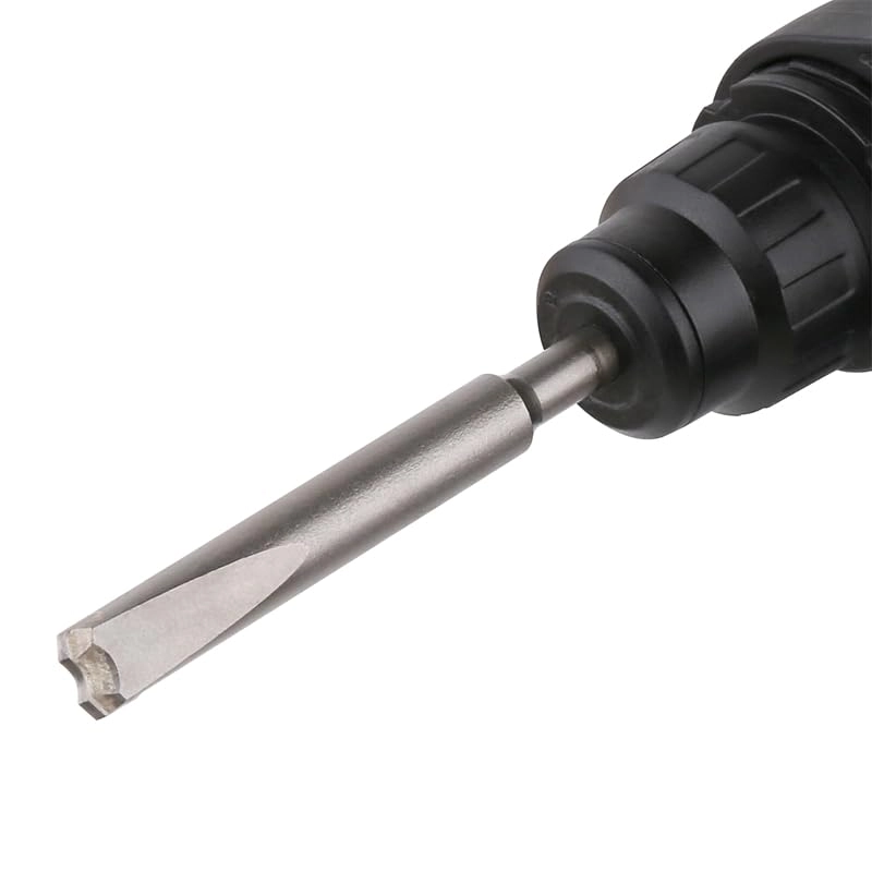 SDS PLUS Shank Tungsten Carbide Tipped Chisel Drill Bit - 40CR Steel YG8C Alloy 3Pcs 10/12/14mm