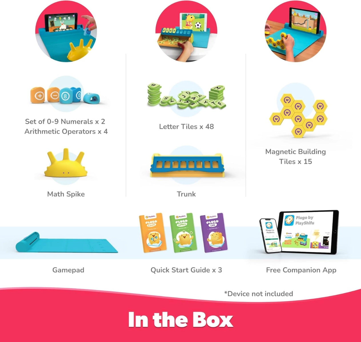 Junior Genius 3-in-1 Smart Learning Kit - 4 +