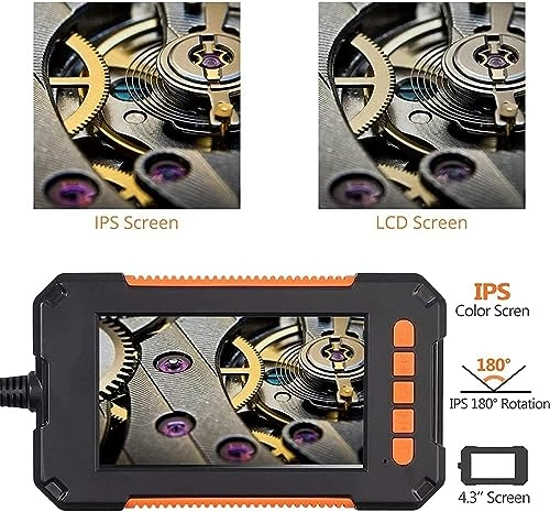 Dual Lens Industrial Endoscope - 8mm 5m