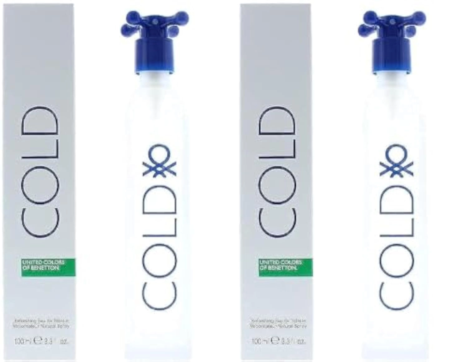BrightRetail Benetton Cold Eau de Toilette 100 ml Pack