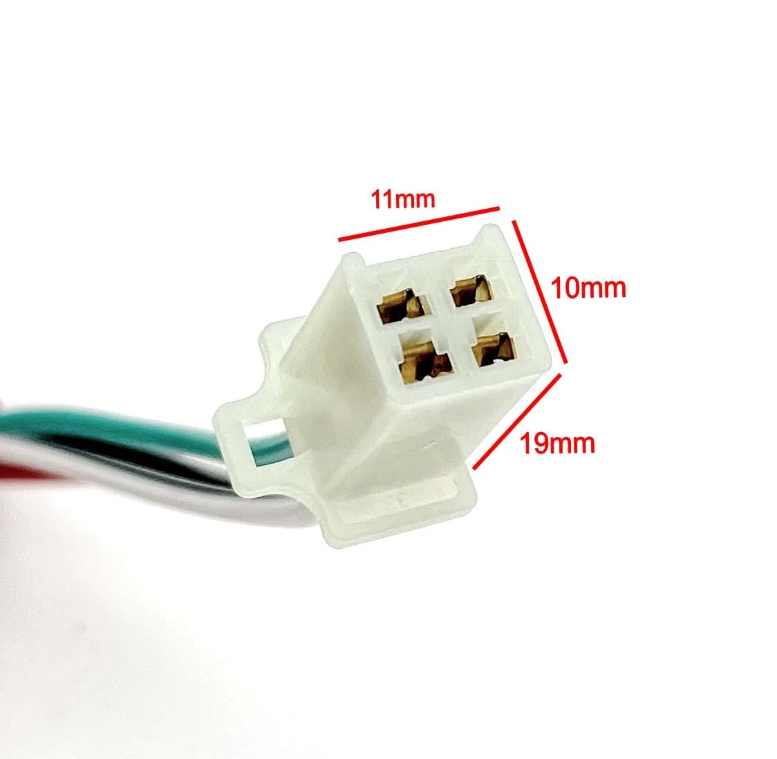 Ignition Key Switch - 4-way 2-position ON-OFF