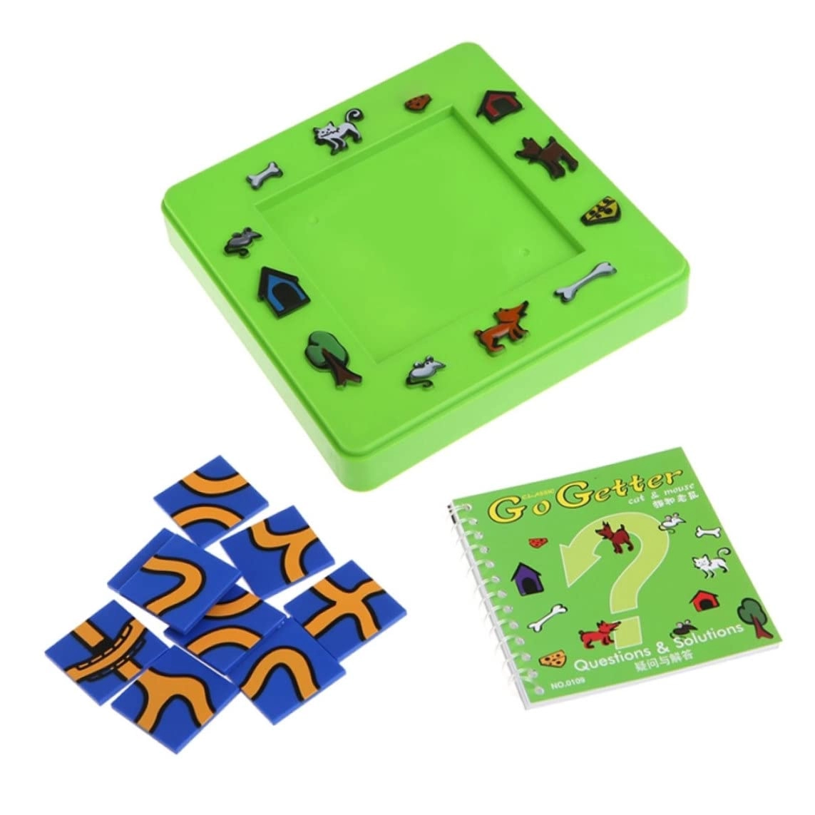 LMXXT Cat and Mouse Toy Board - 24x24x4.5cm Colorful