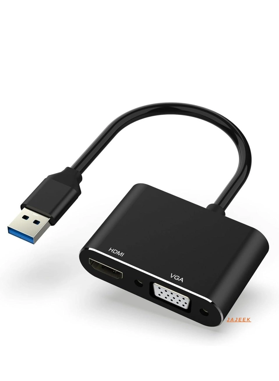 JAJEEK USB to HDMI VGA Adapter - USB 3.0/2.0 1080P