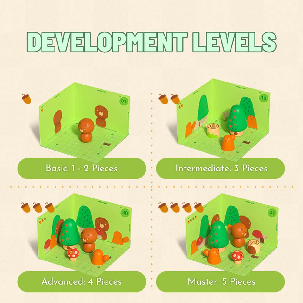 Space forest 3D Board game - 3 +