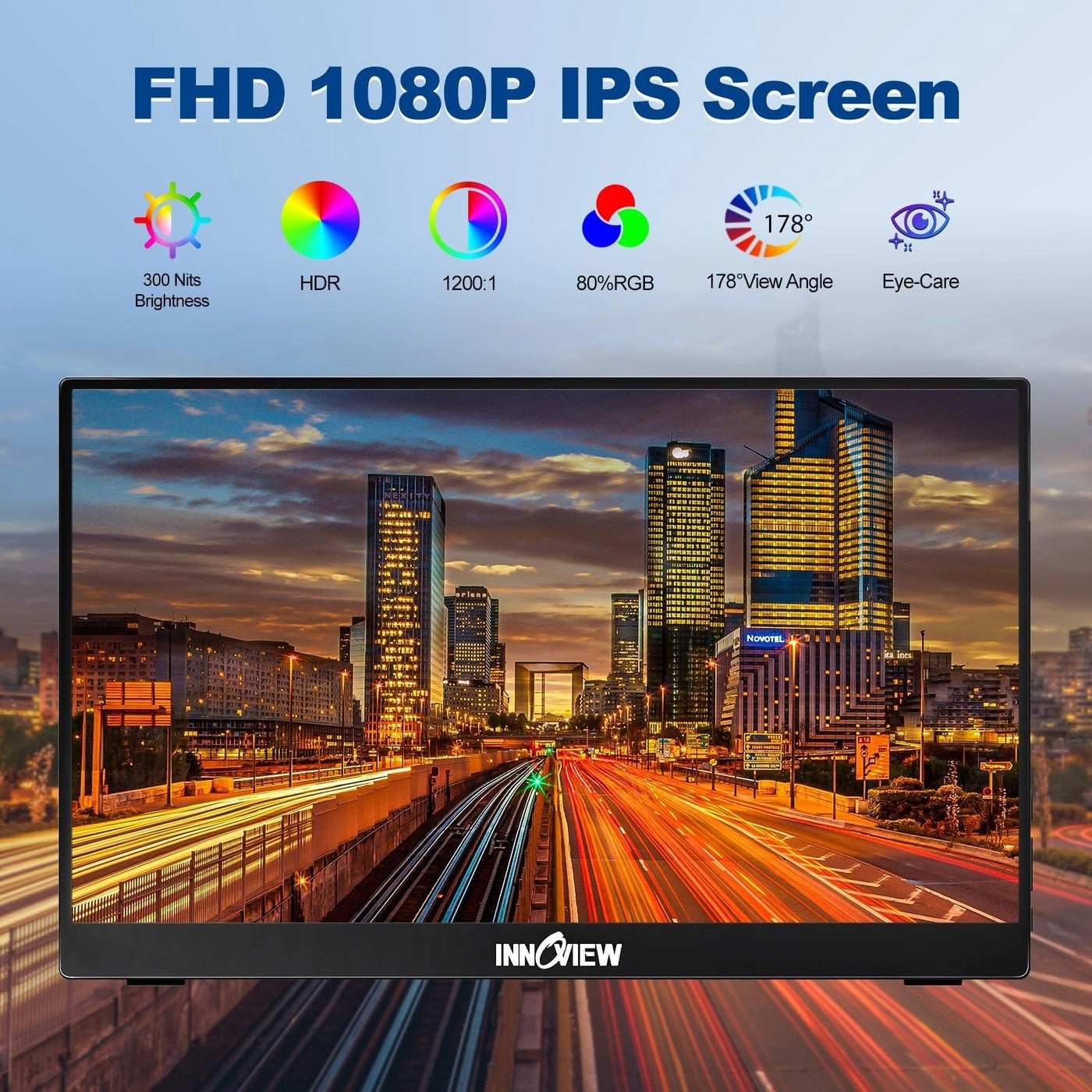 Portable Monitor - 1080P 15.6"