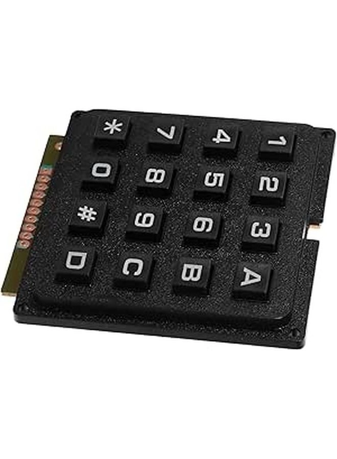 Tofficu 4x4 Matrix 16 Key Membrane Keypad Module
