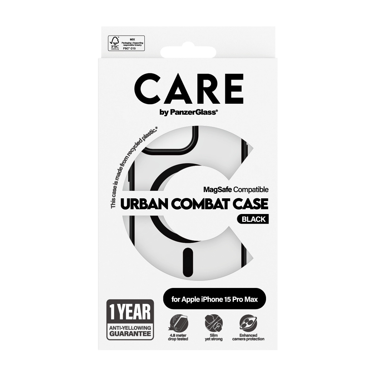 Flagship Urban Combat Back Cover Mobile Case with MagSafe for iPhone 15