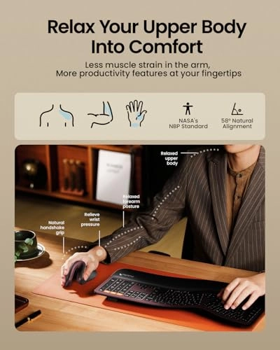 EM11 NL Ergonomic Vertical Mouse - Wireless