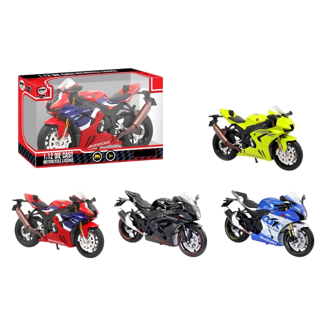 Power Joy Vroom Dc Moto - 1:12 1 Pc