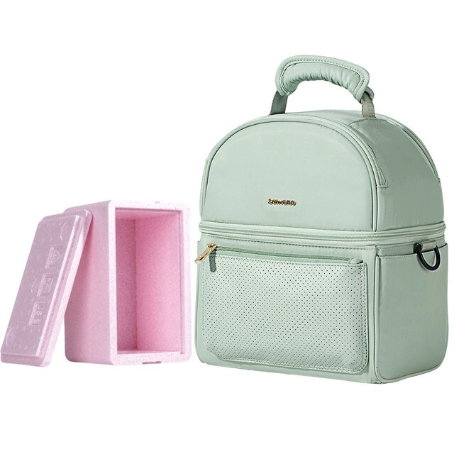 Insulated Lunch Bag With Thermo Box