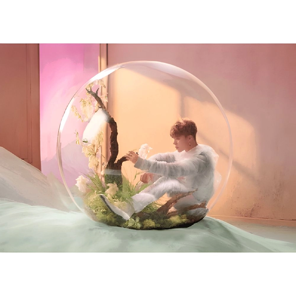 BIG HIT MUSIC Love Yourself Answer Lenticular Postcard - 150 x 105mm