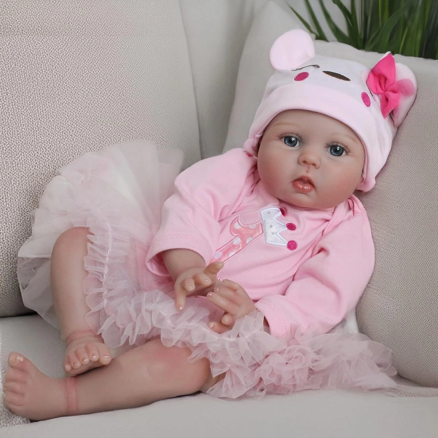 Little Lucy Reborn Baby Doll - 20 Inch Soft Body Girl Ages 3+