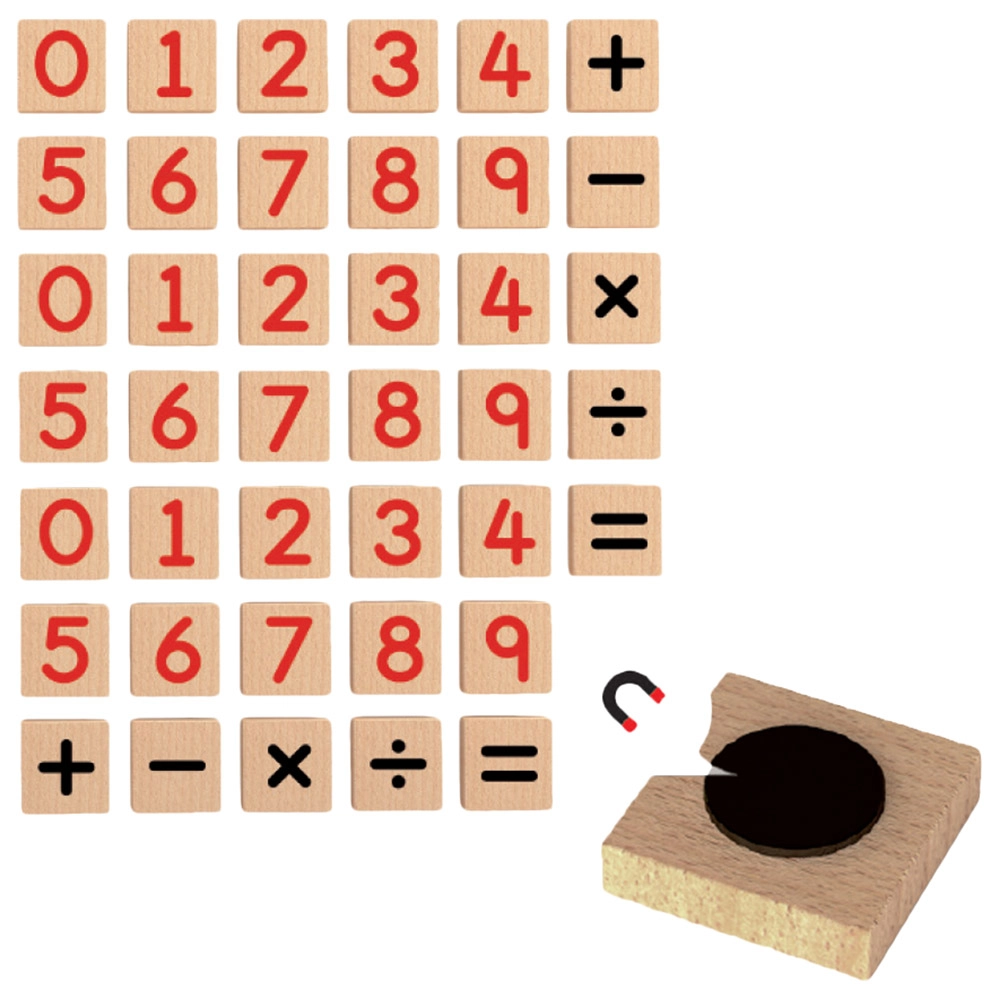 Magnetic Numbers - 3+ 37 pieces