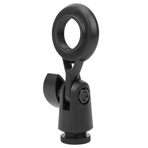 Microphone Holder - Black Plastic