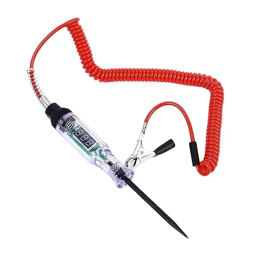 NDNCZDHC Automotive Circuit Tester - Metal LED Digital Display