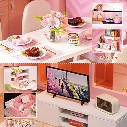DIY Miniature Dollhouse Kit - Warm Moment 1:24