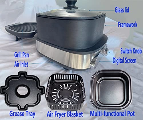 Multifunctional Cooker - 3.8 Quarts