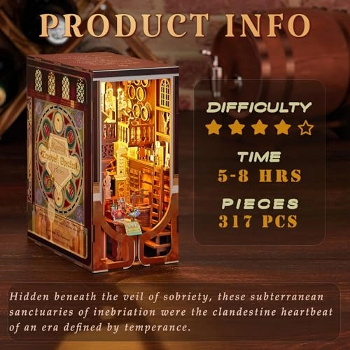 Book Nook Kit - Roaring Twenties Speakeasy