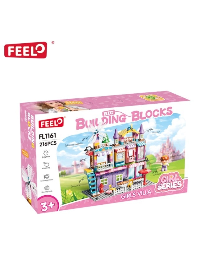 Girls Villa FL1161 - Building Blocks