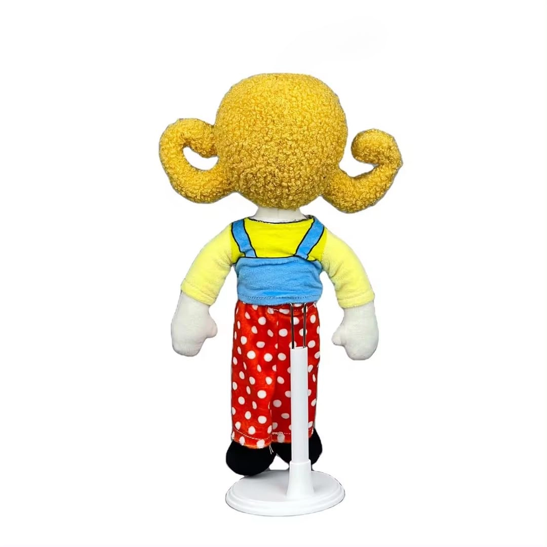 Big Smile Doll - 45 cm Plush YELLOW RED