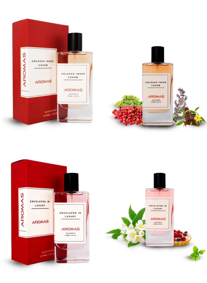 Aromas Luxury Perfume Set - Eau de Parfum 2-Pack
