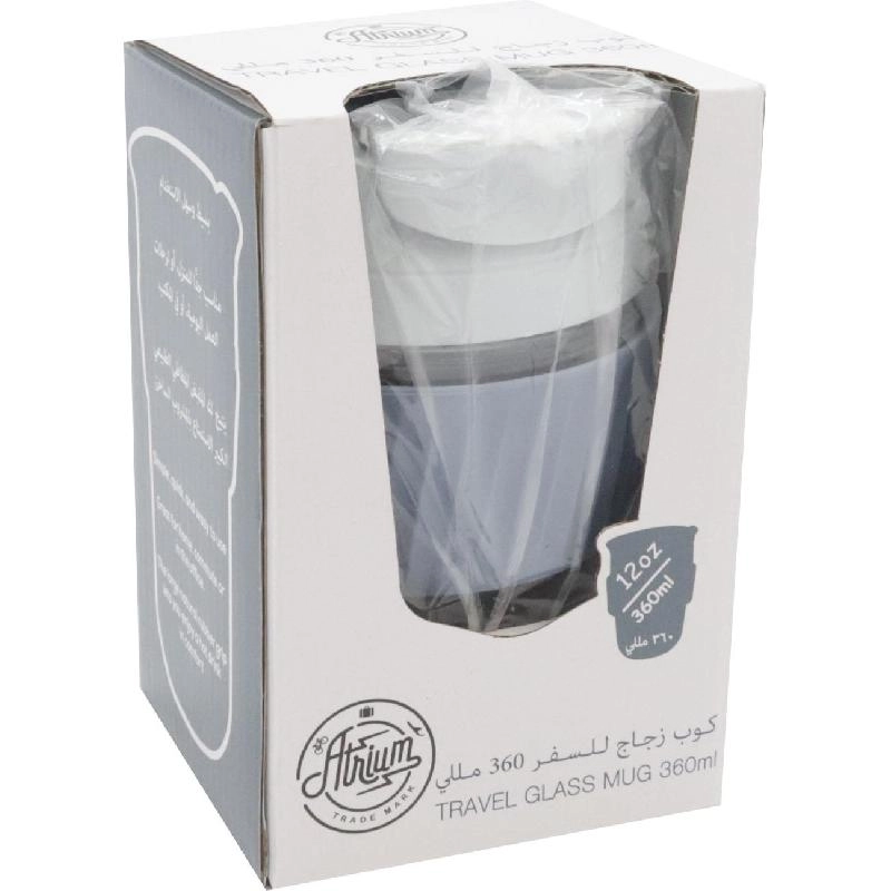 Glass/Silicon Mug - 540ml