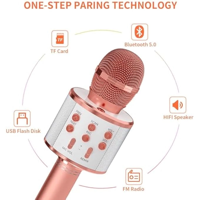WIRELESS BLUETOOTH MICROPHONE