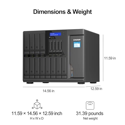 TS-1655-8G-US 16-Bay 4TB