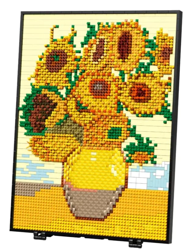 Sunflowers Art Building Set - 3504pcs
