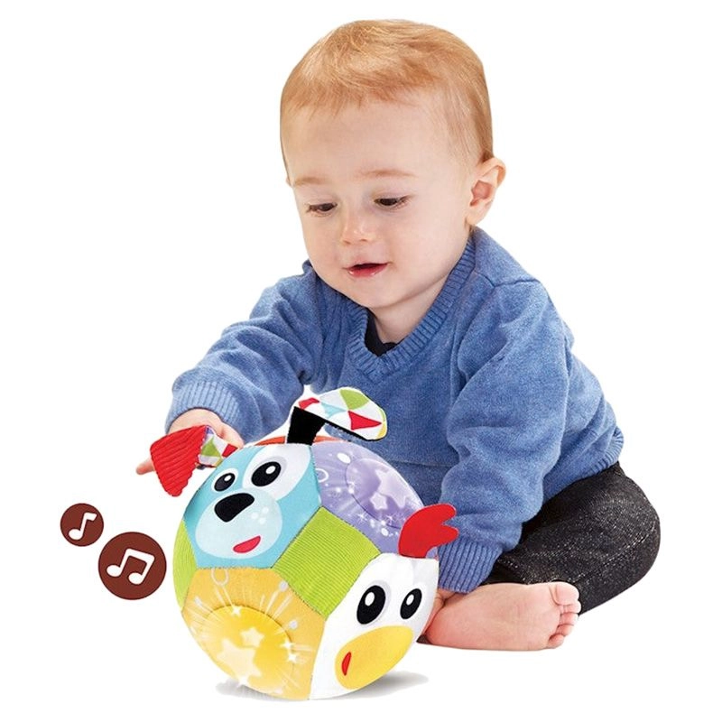 Lights And Music Friends Ball Toy - 3 Months