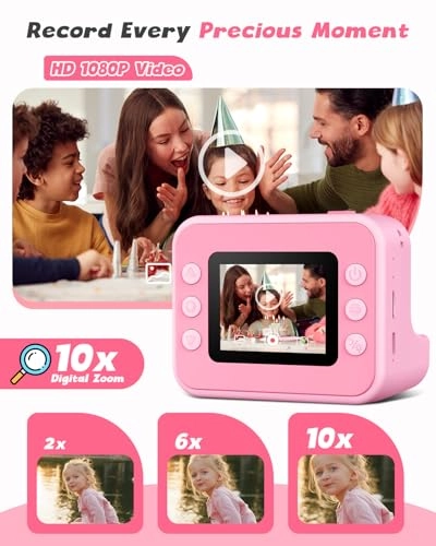 Kids Camera - 24MP 1080P