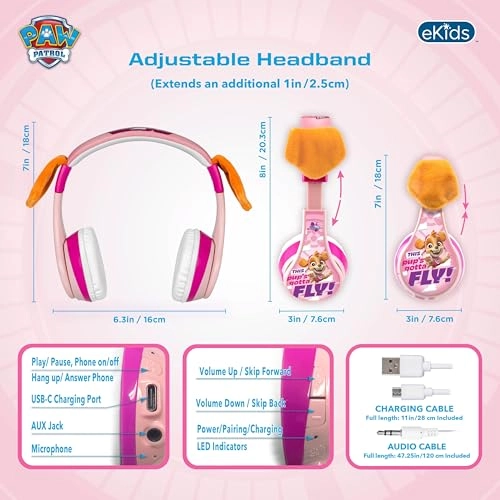 Paw Patrol Wireless Headphone