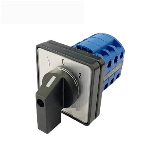 Rail Mounted Cam Switch - 2/3/4/6/7 Position 20A 660V 3 Pole Rotary Changeover