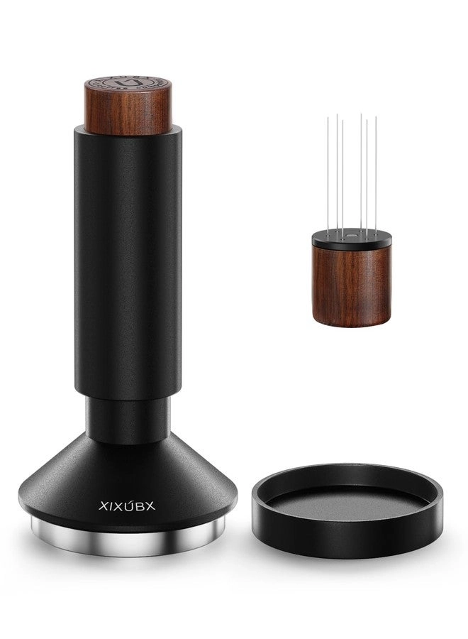 XIXUBX Espresso Tamper - 2-in-1 Magnetic WDT Spring Loaded
