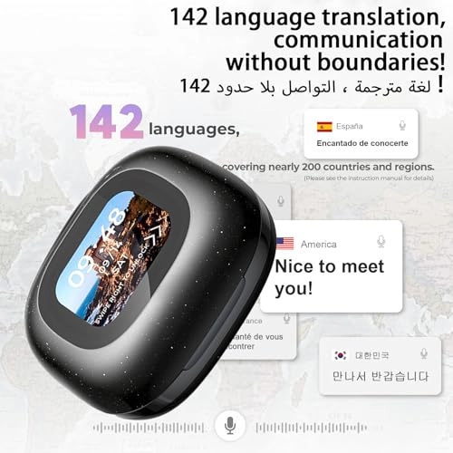 Translator Earbuds - 142 Languages
