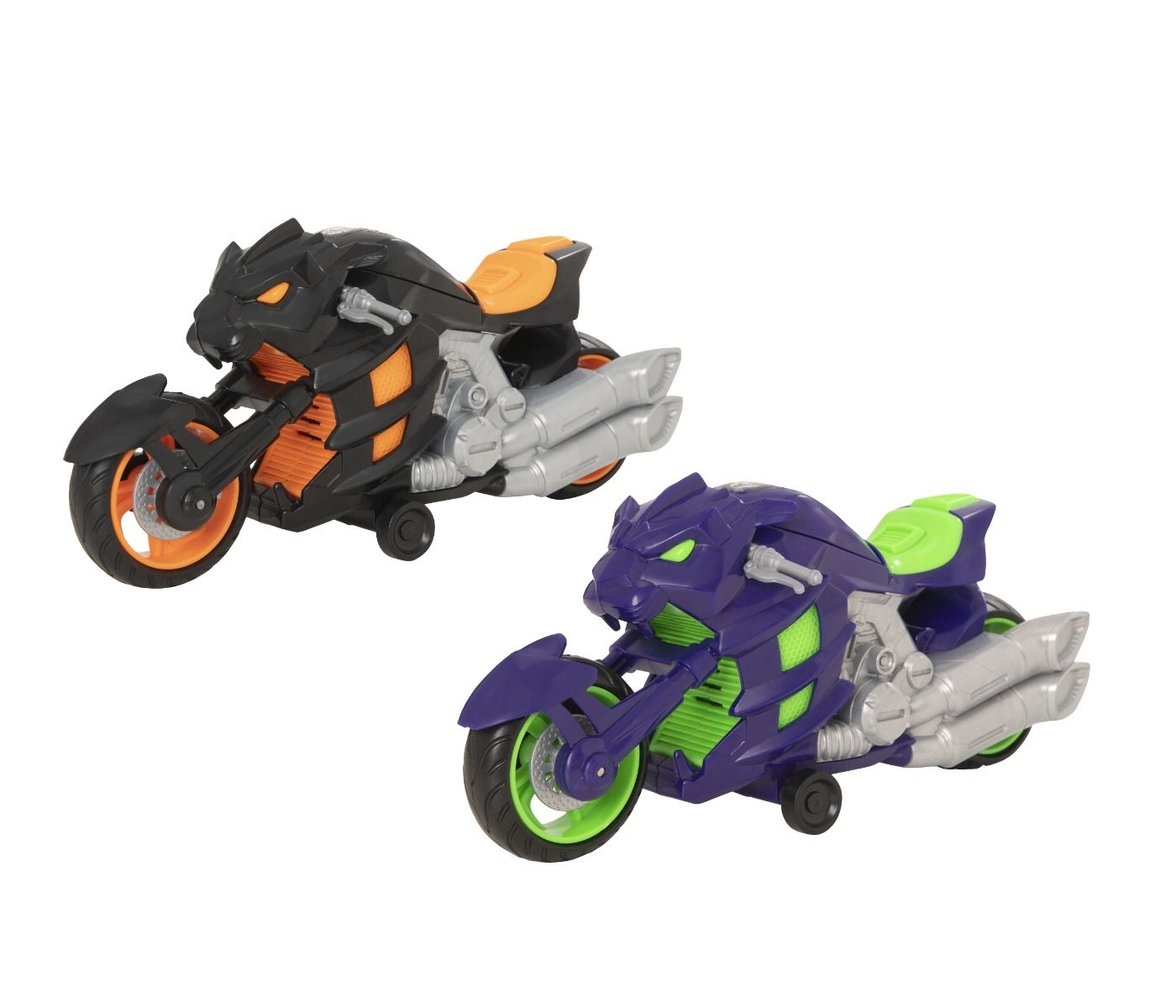 Monster Moverz Nightpanther - Motorbike Purple