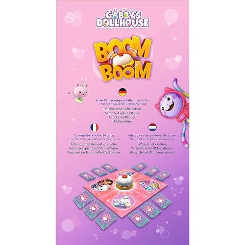 Boom Boom: Gabby's Dollhouse - Card Game