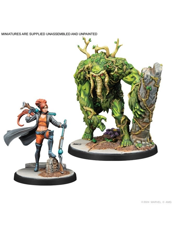 Marvel: Crisis Protocol: Elsa Bloodstone & Man-Thing Character Pack - Tabletop Superhero Game