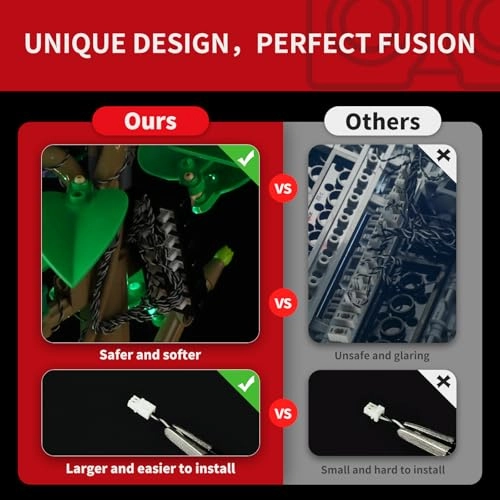 LED Lighting for LEGO Hibiscus 10372