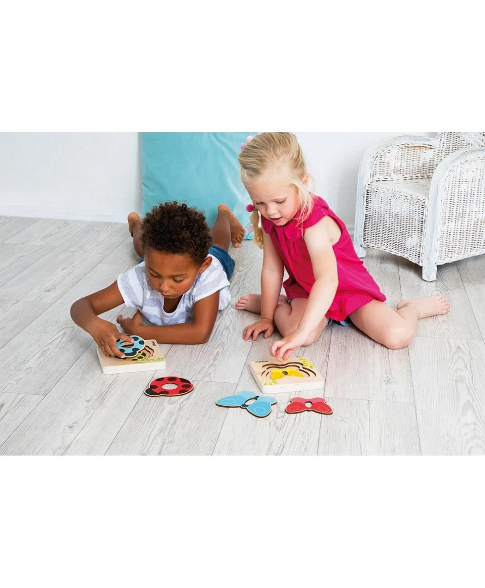 Layer Puzzle - Butterfly - 2+