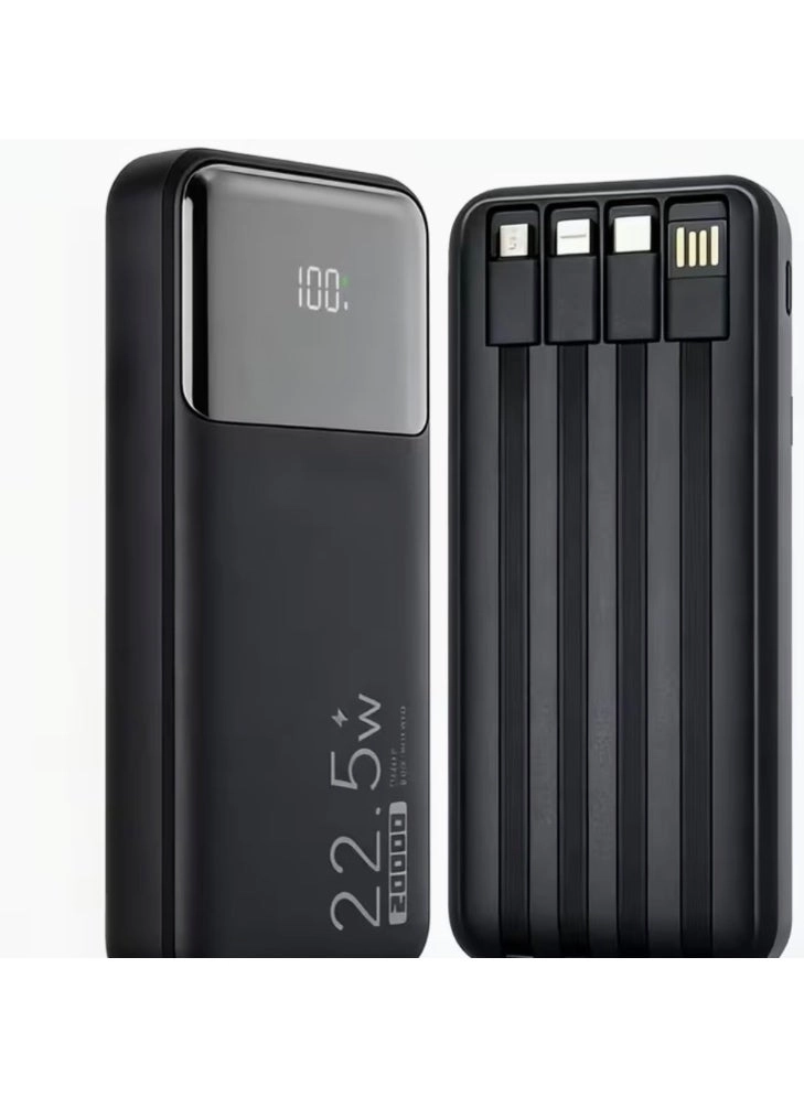 Portable Power Bank - 20000mAh 22.5W Fast charging