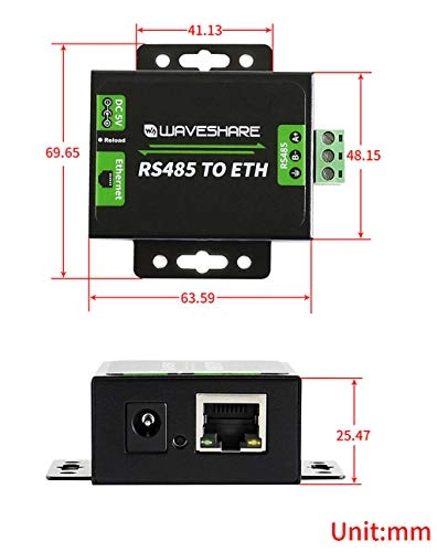 RS485 to Ethernet Converter