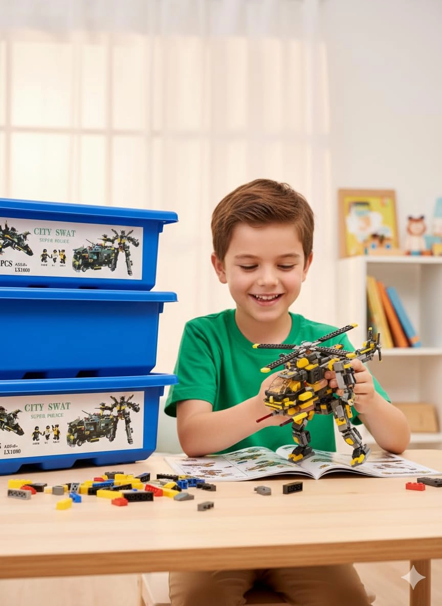 zain Super Police City SWAT - 554 pcs