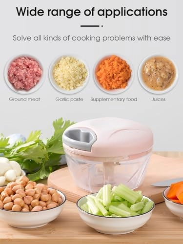 Manual Rope Chopper - 500ml 3 blades