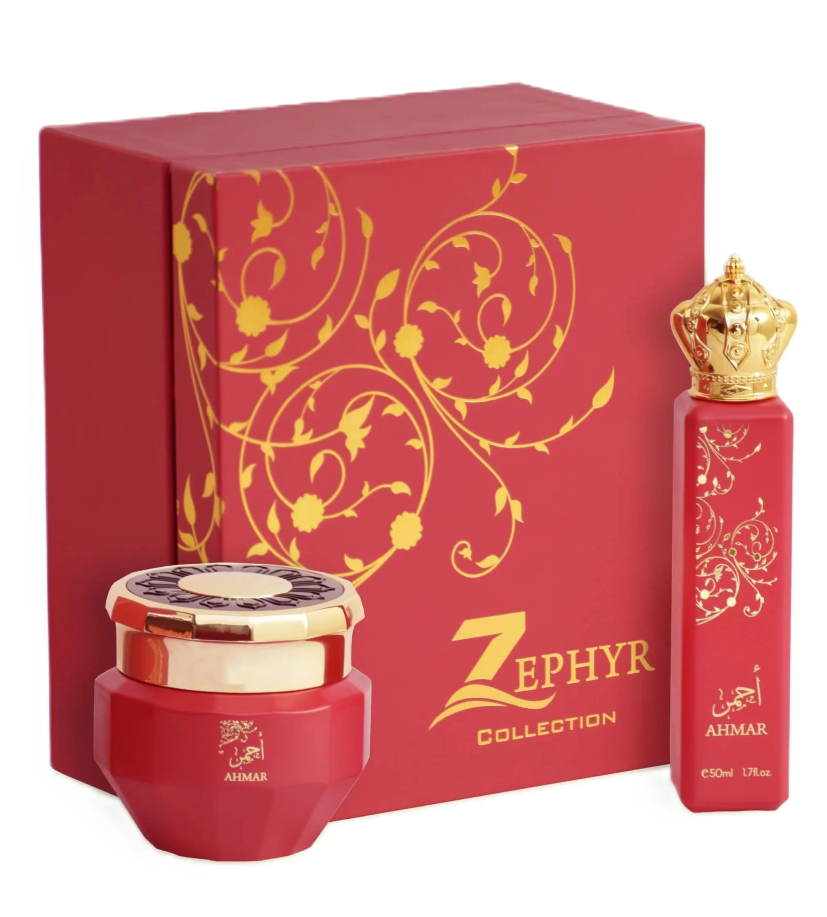 Kairose Perfumes ZEPHYR Collection - Eau de Parfum 50ml + Mubakhar - 50g