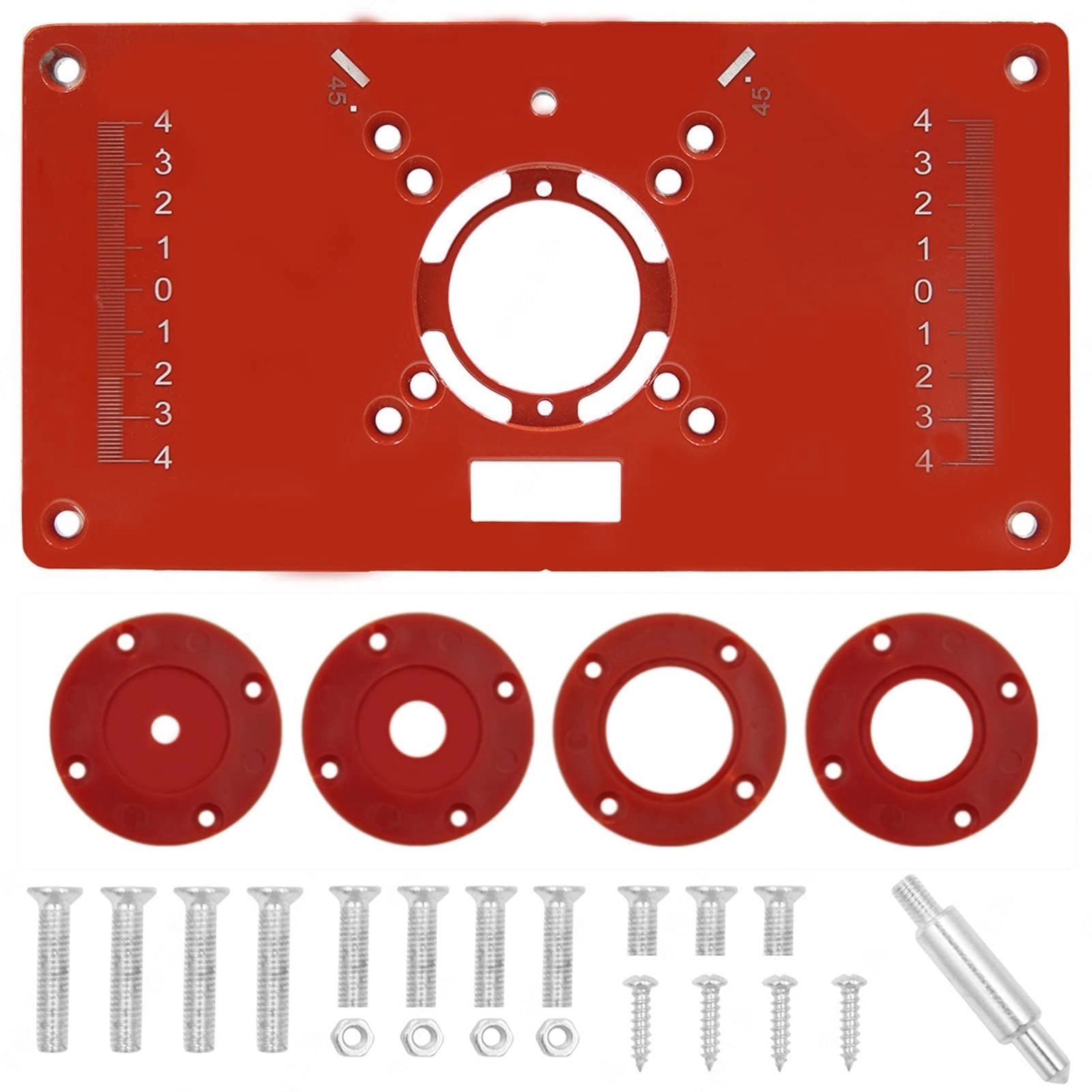 CTHCJ Router Table Insert Plate - 1 Set